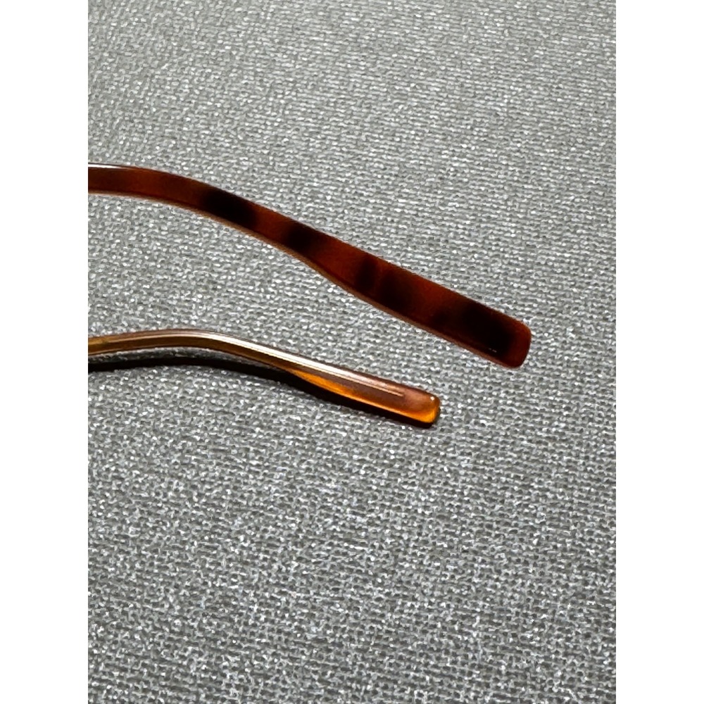 Kate Spade Noel/S Aviator Sunglasses Silver Amber Gradient Brown Lens with Case - Picture 8 of 10